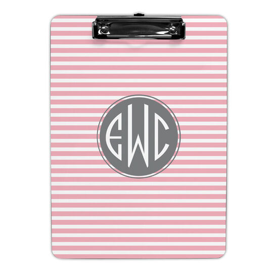 Pink Cabana Clipboards